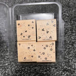 Stampin' Up! Beyond the Basics 4 pc. Mounted Stamp Set